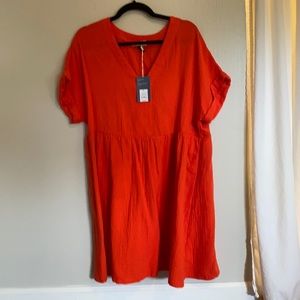 XL tags on target dress